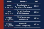 Jadwal lengkap BRI Liga pekan ini dengan tanggal, tim, dan jam kick-off.